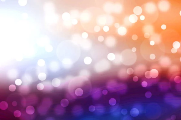 stock image Blur bokeh colorful lights defocused abstract background.