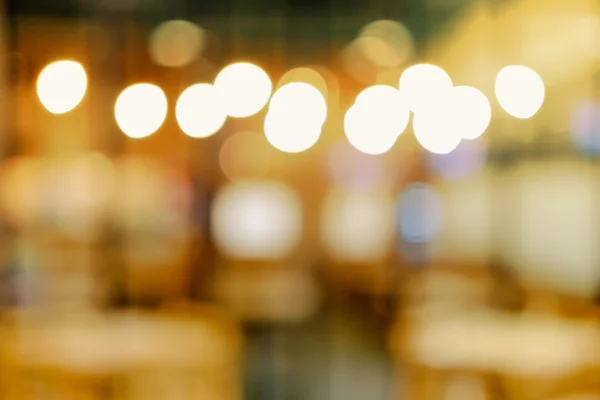 soyut arka plan ışıklar, bokeh ışıklar Restoran bulanıklık.