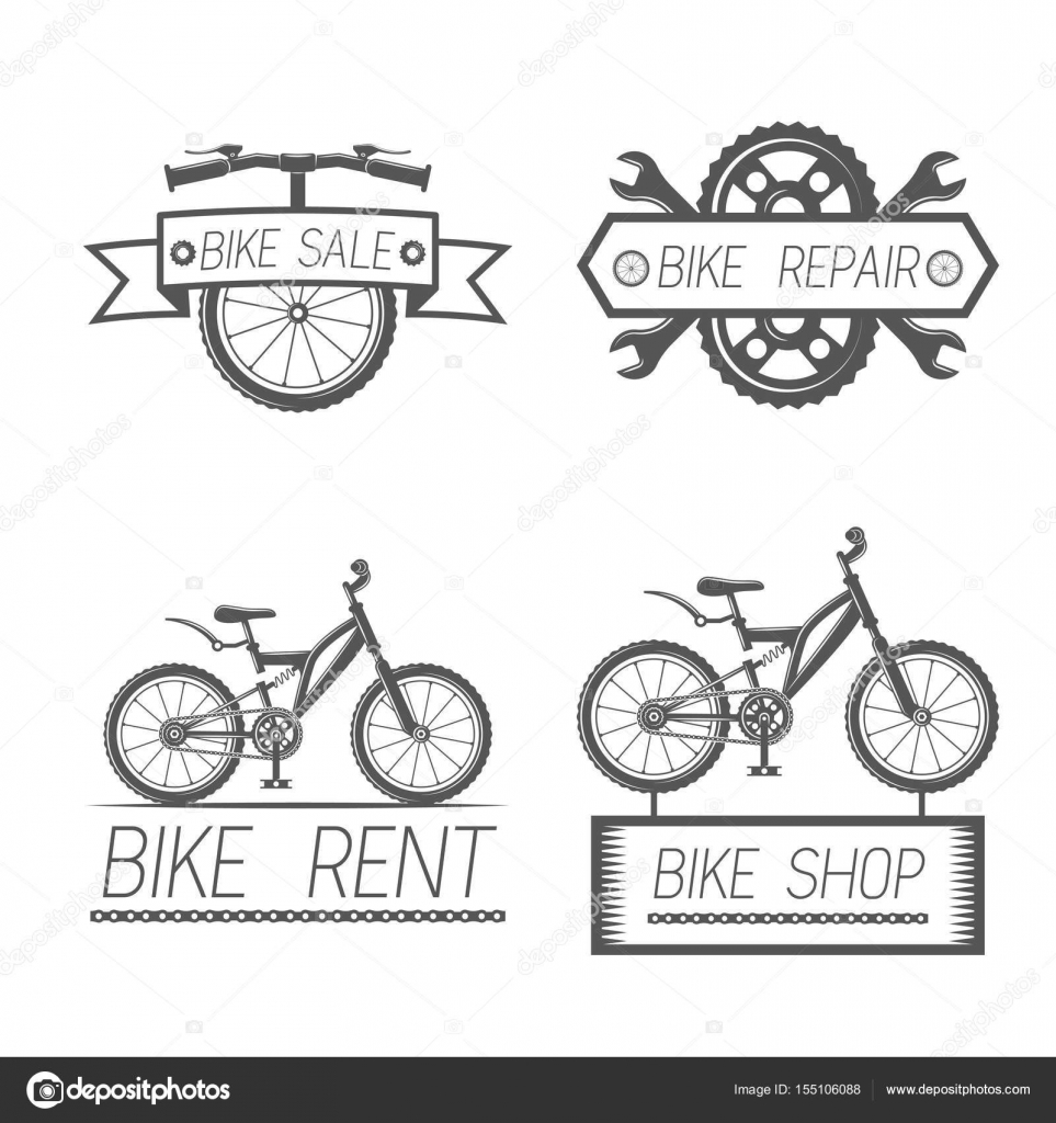 Logo De Vélo Conception De Vecteur De Véhicule Occasionnel Adapté