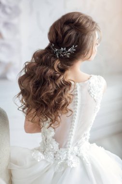 Genç Bayan gelin portre