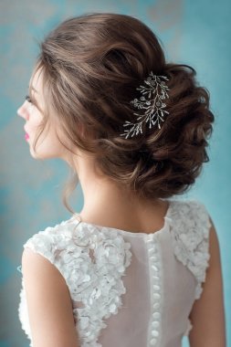 Genç Bayan gelin portre