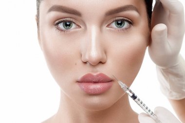 Güzellik kadını enjeksiyon yapma