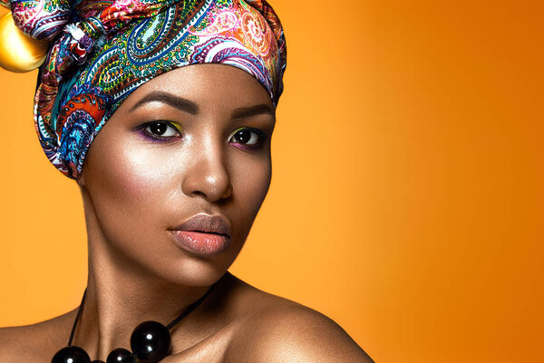 Beautiful african woman