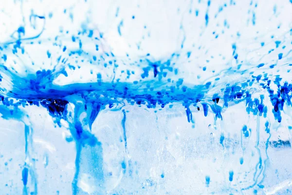 Textura de tinta fondo sobre hielo — Foto de Stock