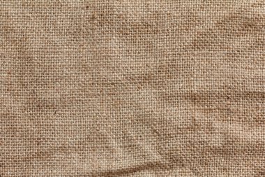 Çuval bezi, tekstil arka plan closeup kaba doku