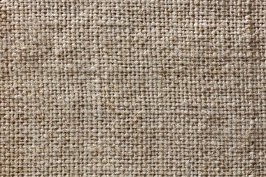 Çuval bezi, tekstil arka plan closeup kaba doku