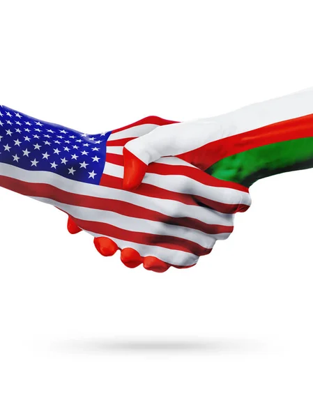 Vereinigte Staaten und oman flags Konzept Kooperation, Wirtschaft, Sportwettbewerb — Stockfoto