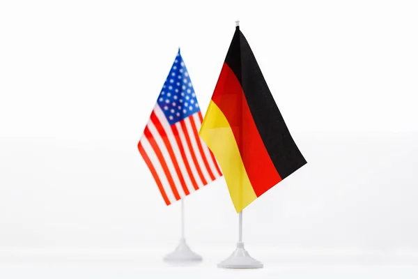 Bandera de Estados Unidos y Alemania —  Fotos de Stock