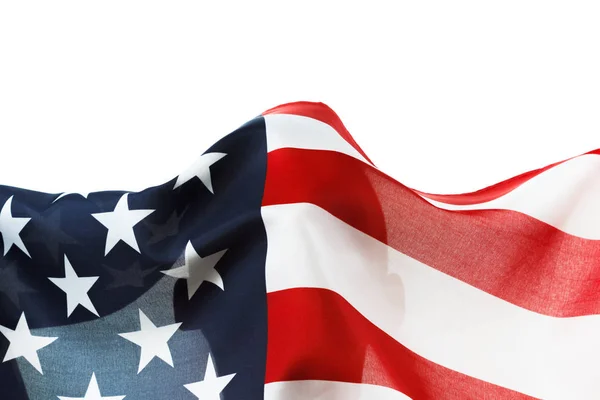 USA flag background with copyspace — Stock Photo, Image