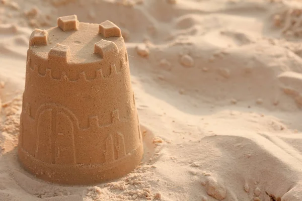 Plage du château de sable . — Photo