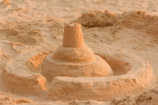 Plage du château de sable . — Photo