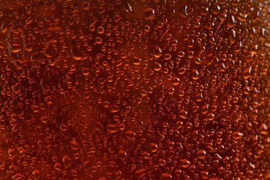 Bira arka plan, makro akan cam damla
