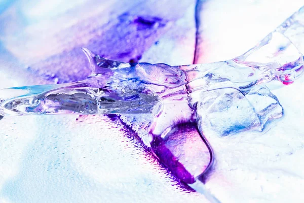 Mürekkep ile buz doku arka plan