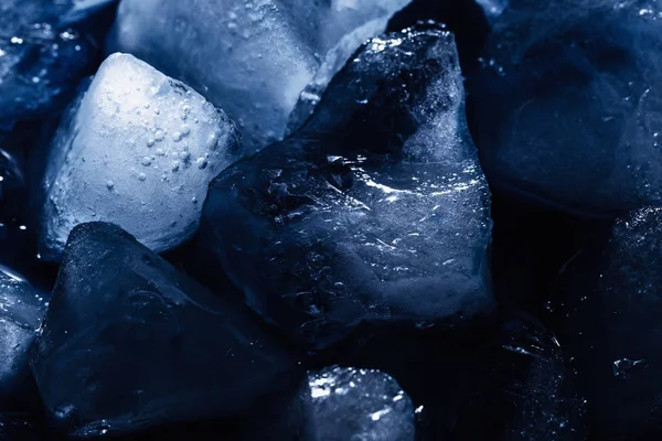 Ice cube textury pozadí — Stock fotografie