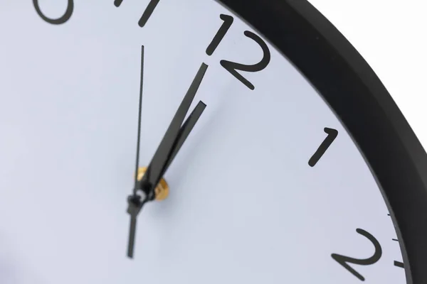 Reloj redondo medianoche — Foto de Stock