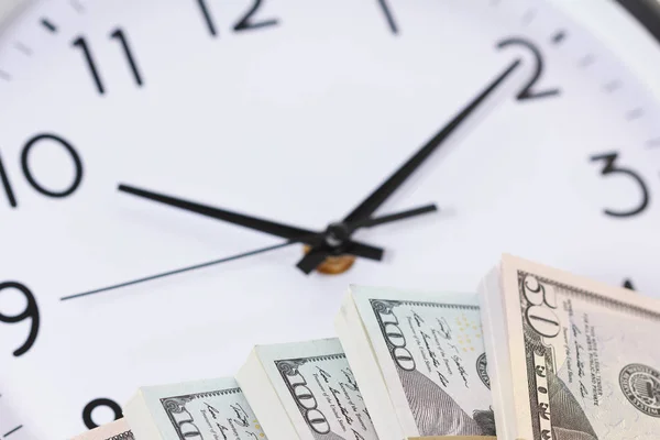 Para saat kavramı Zamanı — Stok fotoğraf