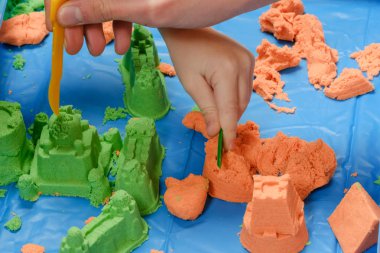 Çocuk oyun Kinetik kum