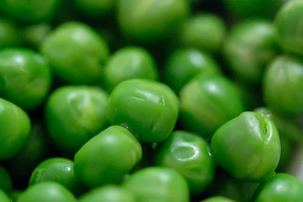 Guisantes verdes cocidos — Foto de Stock