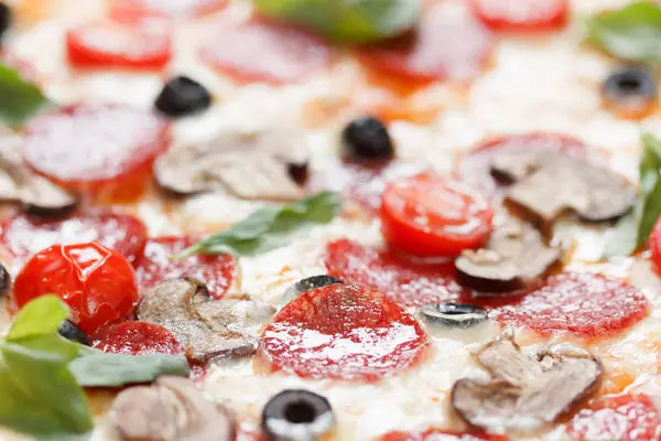 Taze pizza biberli makroda