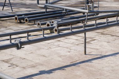 Bir çeşme ekipman eski su pompası