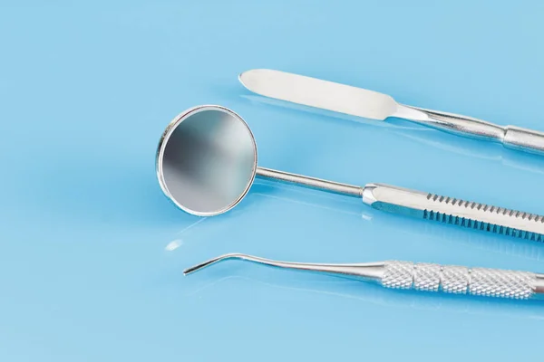 Dentist Tools Examination Treatment Teeth — Stock Photo, Image