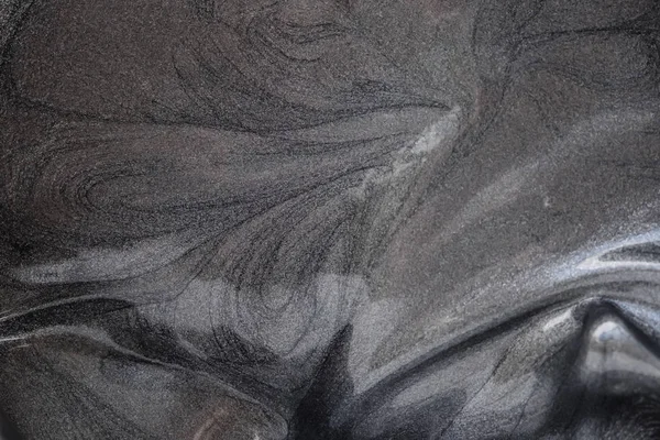 Kosmetyki Lakier perłowy szary tekstura tło — Zdjęcie stockowe