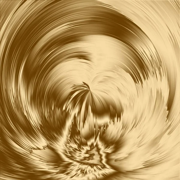 Espiral de oro fondo abstracto y fondo de pantalla remolino, giro decorativo . — Foto de Stock