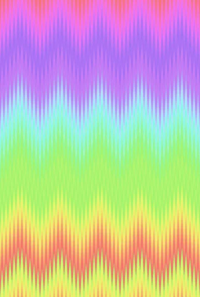 Fundo holográfico holograma chevron zigzag. néon gradiente . — Fotografia de Stock