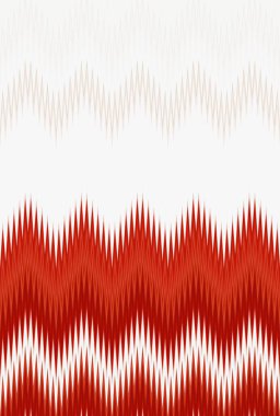 Kırmızı desenli sembol zigzag. bordo.