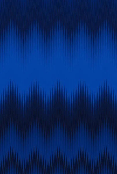 푸른 색의 셰 브론 지그재그 배경. 예술적 구조. — 스톡 사진
