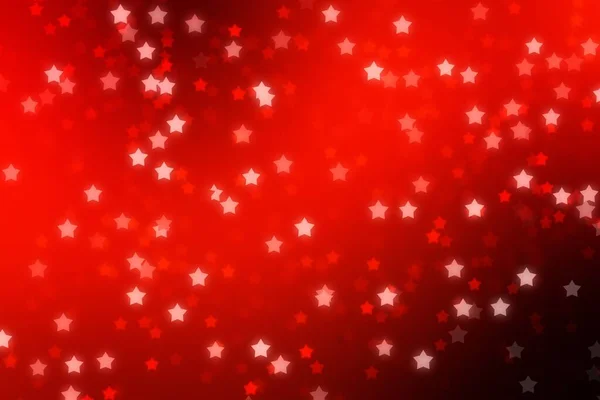 Αστέρια φόντο bokeh χριστουγεννιάτικη διακόσμηση, σύμβολο χώρου. — Φωτογραφία Αρχείου