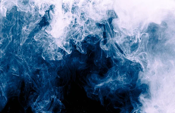 Splash voda kouř akvarel abstraktní backgrpound. — Stock fotografie
