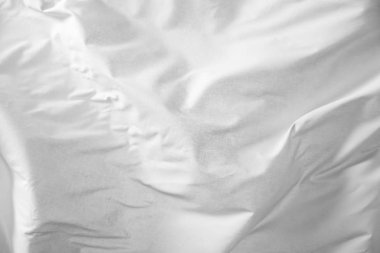 Kumaş beyaz arkaplan, tekstil soyut desen, pamuk giysi.