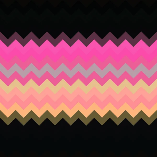 Zigzag Patroon Chevron Ontwerp Achtergrond Naadloze Illustratie Abstract Zig — Stockfoto