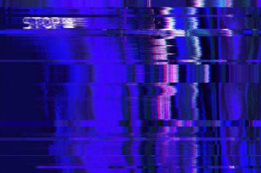 Arıza yok sinyal arkaplan pikseli gürültü görüntüleme TV, ekran dijital.