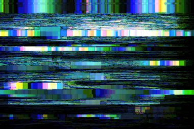 Arıza yok sinyal arkaplan pikseli gürültü görüntüleme TV, dijital desen.