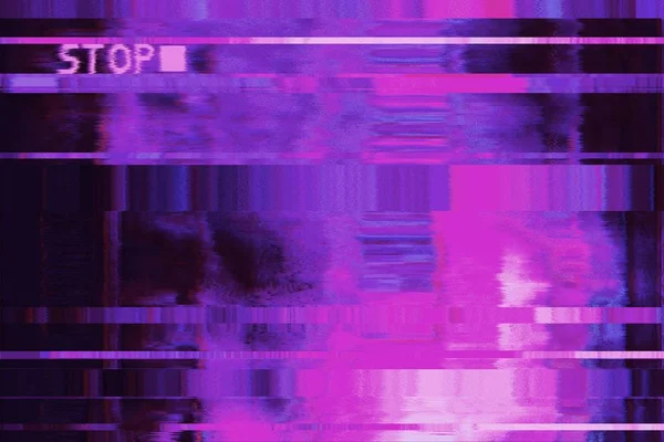 Arıza yok sinyal arkaplan pikseli gürültü TV, duvar kağıdı deseni.