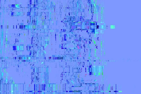 Glitch Signal Background Pixel Noise Display Digital Television — Stock Photo, Image