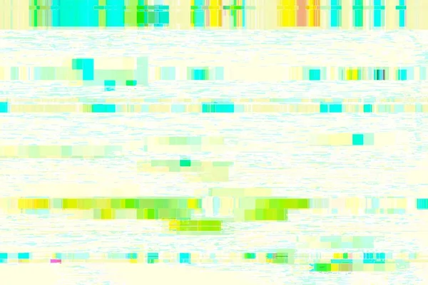 Glitch Sin Señal Fondo Pixel Ruido Pantalla Pantalla Dañada —  Fotos de Stock