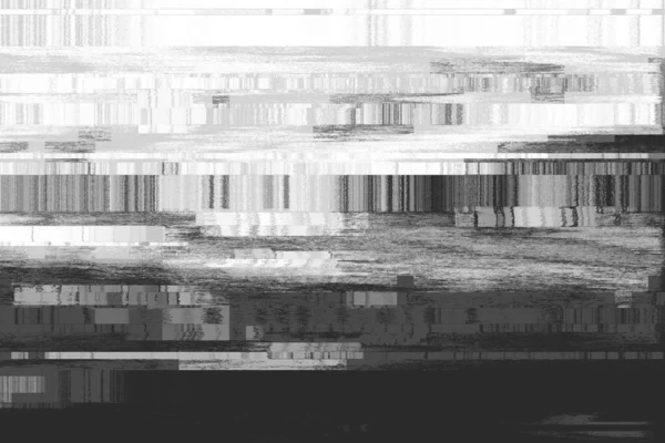 Falha Sem Sinal Fundo Pixel Exibição Ruído Distorção Vhs — Fotografia de Stock