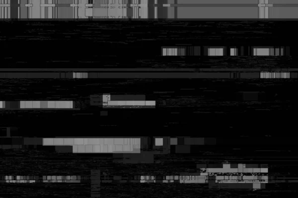 Glitch Signal Background Pixel Noise Display Computer Analog — Stock Photo, Image
