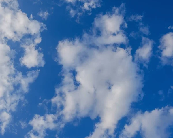 Cielo Aereo Cielo Con Giorno Colore Blu Sfondo Estate — Foto Stock