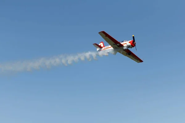 航空ショー飛行機 飛行機 スポーツ航空 — ストック写真