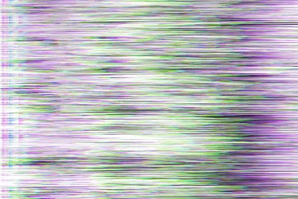 Glitch Signal Background Pixel Noise Bad Damaged — Stock Photo, Image