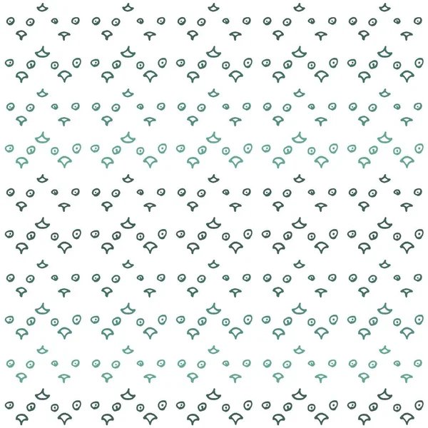Seamless Abstract Pattern Design Hand Drawn Background White — Stock Photo, Image