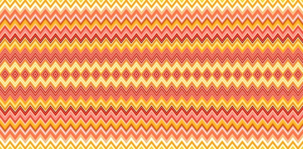 Motif Abstrait Zigzag Fond Chevron Flamme Orange Sans Couture — Photo