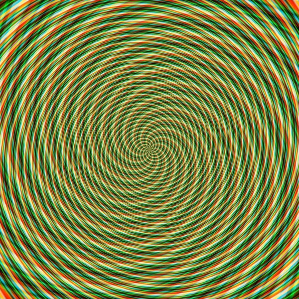 Astratto Sfondo Illusione Ipnotico Illustrazione Movimento Spirali Rotazione Fantasia — Foto Stock