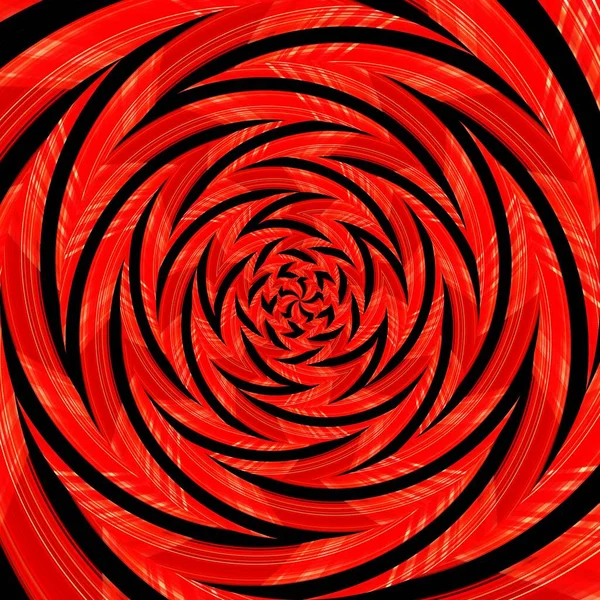 螺旋形涡旋图案背景抽象涡旋设计 超现实装饰 — 图库照片