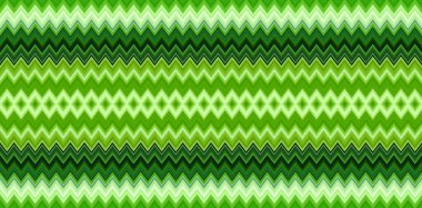 Sembol yeşil zigzag desenli arka plan çimenleri soyut. yaz fantezisi.
