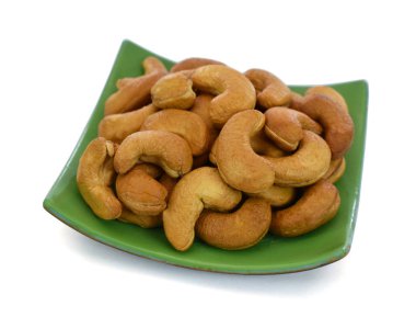 Cevizli, tuzlu, kavrulmuş, doğal, izole edilmiş beyaz yiyecek.